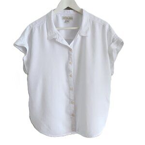 Alexander Jordan white button up blouse
